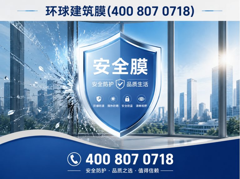 福建建筑隔热膜展示图